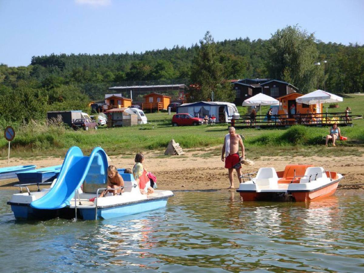 Mobilheim Chalet - Vyrovicka Prehrada Vyrovice المظهر الخارجي الصورة