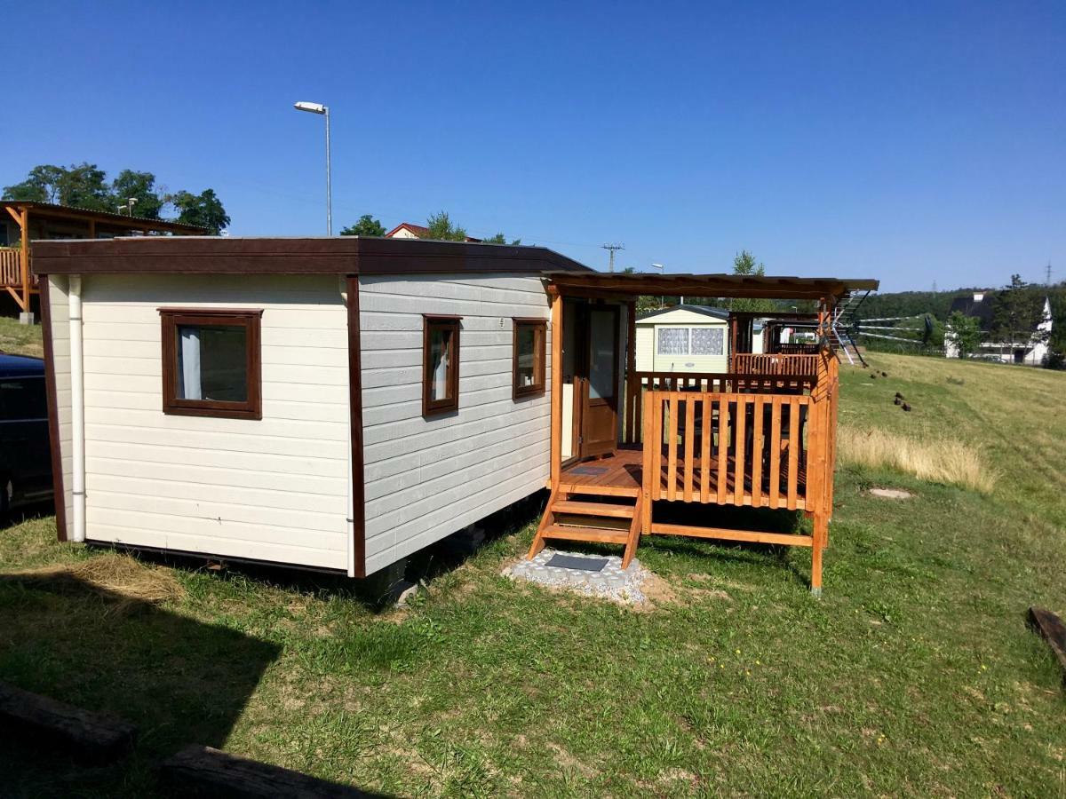 Mobilheim Chalet - Vyrovicka Prehrada Vyrovice المظهر الخارجي الصورة
